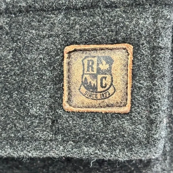 Vintage Roots men's wool blend button up jacket with quilted lining size small - Picture 7 of 16